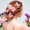 30 Pcs Flower and Butterfly Hair Clips for Women (Blue, Purple)